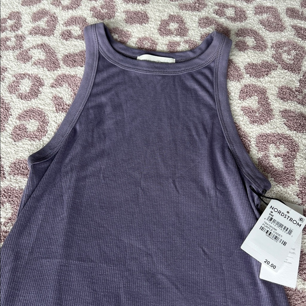 NWT Treasure and Bond Long Racerback Tank Size Med